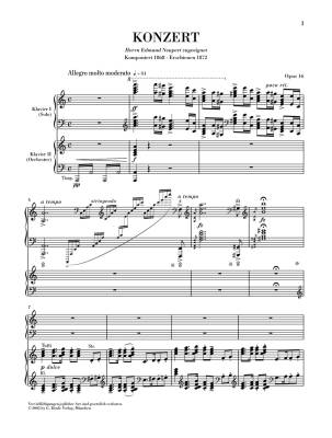 Piano Concerto a minor op. 16 - Grieg /Steen-Nokleberg /Heinemann - Piano/Piano Reduction (2 Pianos, 4 Hands) - Book