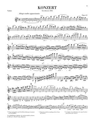 Violin Concerto e minor op. 64 - Mendelssohn /Scheideler /Ozim - Violin/Piano Reduction - Sheet Music