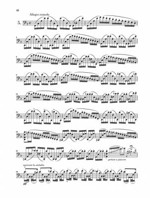 12 Capricci op. 25 - Piatti/Bellisario - Cello - Book