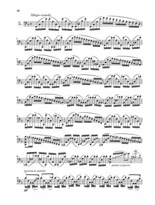 12 Capricci op. 25 - Piatti/Bellisario - Cello - Book