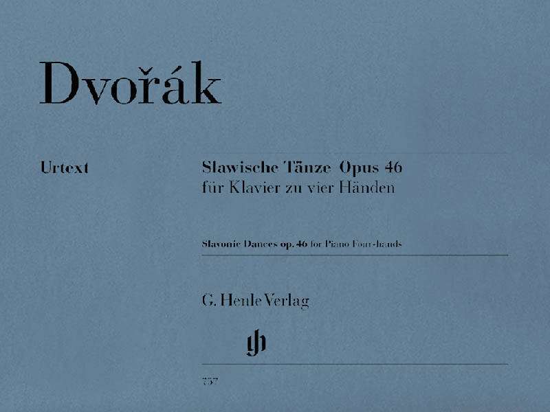 Slavonic Dances op. 46 - Dvorak/Doge/Groethuysen - Piano Duet (1 Piano, 4 Hands) - Book