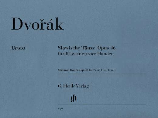 G. Henle Verlag - Danses slaves op. 46 - Dvorak/Doge/Groethuysen - Duo de piano (1 Piano, 4 Mains) - Livre