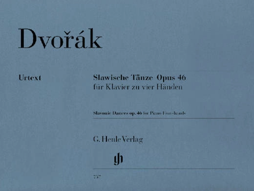 G. Henle Verlag - Slavonic Dances op. 46 - Dvorak/Doge/Groethuysen - Piano Duet (1 Piano, 4 Hands) - Book