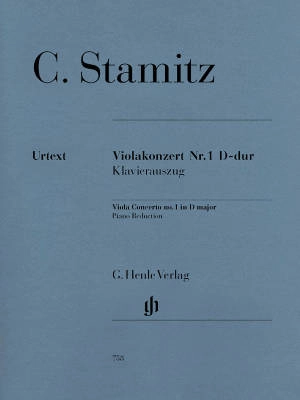 Viola Concerto no. 1 D major - Stamitz /Gertsch, Weibezahn /Weber - Viola/Piano Reduction - Sheet Music