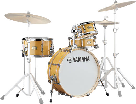 Yamaha - Stage Custom Hip 4-Piece Shell Pack (20,10,13,SD) - Natural