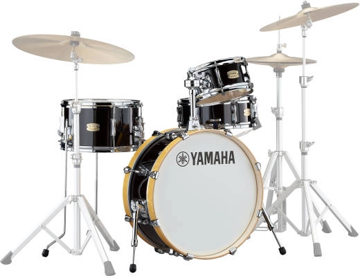 Yamaha - Stage Custom Hip 4-Piece Shell Pack (20,10,13,SD) - Raven Black