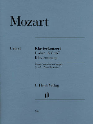 G. Henle Verlag - Piano Concerto C major K. 467 - Mozart/Gertsch/Schiff - Piano/Piano Reduction (2 Pianos, 4 Hands) - Book
