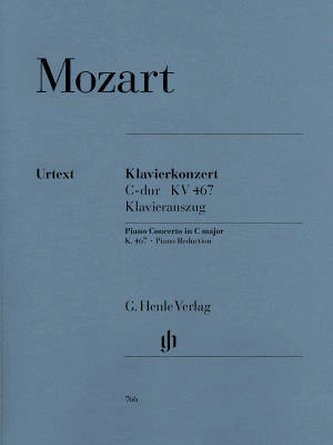 G. Henle Verlag - Piano Concerto C major K. 467 - Mozart/Gertsch/Schiff - Piano/Piano Reduction (2 Pianos, 4 Hands) - Book