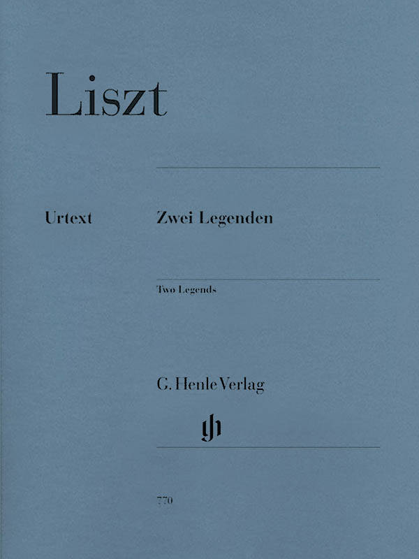 Two Legends - Liszt/Heinemann/Schulze - Piano - Book