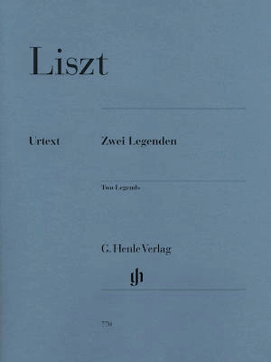 G. Henle Verlag - Two Legends - Liszt/Heinemann/Schulze - Piano - Book