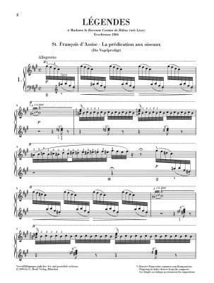 Two Legends - Liszt/Heinemann/Schulze - Piano - Book