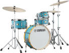 Yamaha - Stage Custom Hip 4-Piece Drum Kit (20,10,13,SD) with Hardware and EAD10 Module - Matte Surf Green