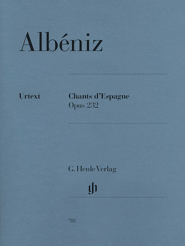 Chants d\'Espagne op. 232 - Albeniz /Scheideler /Koenen - Piano - Book