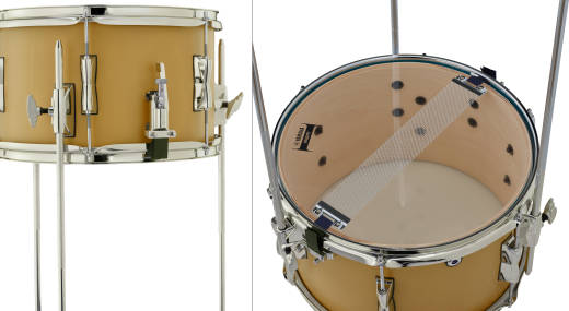 Stage Custom Hip 4-Piece Drum Kit (20,10,13,SD) with Hardware and EAD10 Module - Natural
