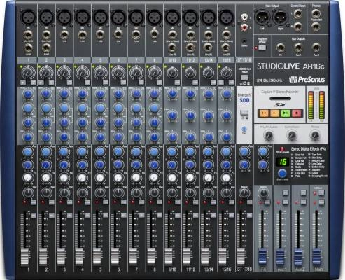 PreSonus - StudioLive AR16c 16-Channel USB Hybrid Performance/Recording Mixer