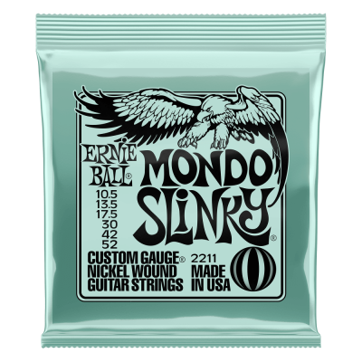 Ernie Ball - Cordes lectriques Mondo Slinky 10.5-52
