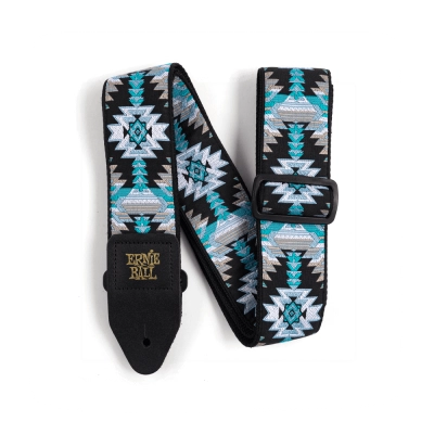 Ernie Ball - Albuquerque Blue Jacquard Strap