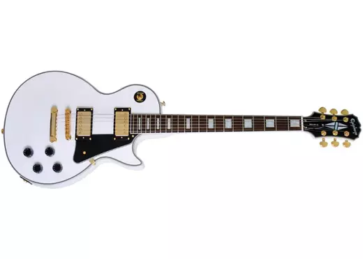 LP Custom Pro - Alpine White with Gold Hardware