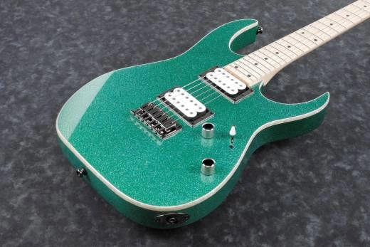 RG421MSP 6-String Electric Guitar - Turquoise Sparkle