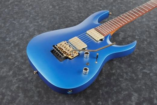 RGA42HPT 6-String Electric Guitar - Laser Blue Matte