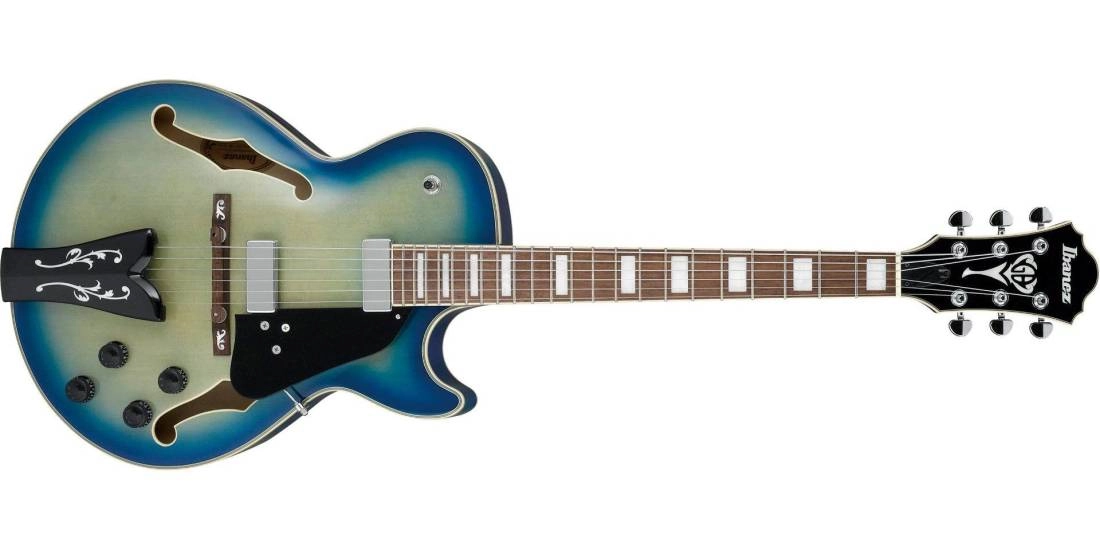 GB10EM George Benson Signature - Jet Blue Burst