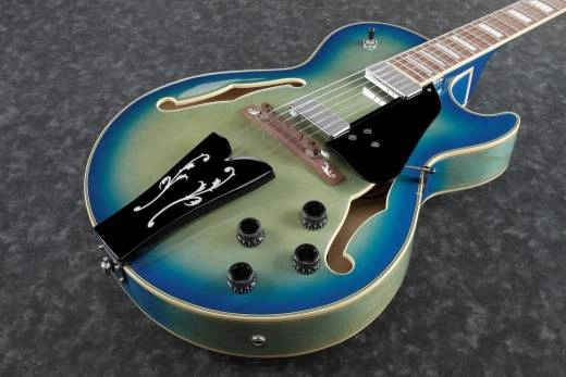 GB10EM George Benson Signature - Jet Blue Burst