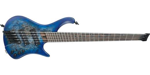 EHB1505MS EHB 5-String Multiscale Bass - Pacific Blue Burst Flat