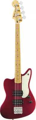 Fender Pawn Shop Series Reverse Jaguar Bass - Candy Apple Red