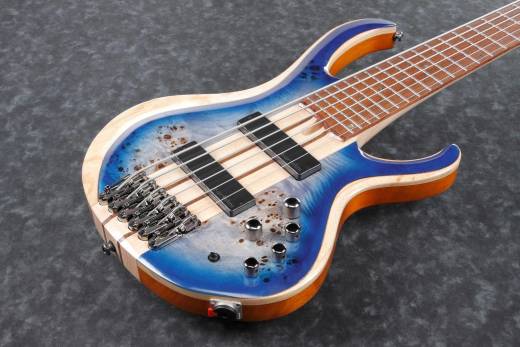 BTB846 6-String Bass - Cerulean Blue Burst Low Gloss