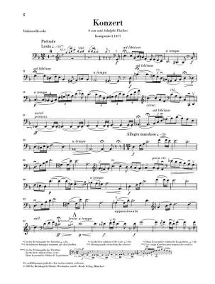 Violoncello Concerto d minor - Lalo/Jost/Schiff - Cello/Piano Reduction - Sheet Music