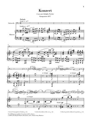 Violoncello Concerto d minor - Lalo/Jost/Schiff - Cello/Piano Reduction - Sheet Music