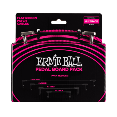 Ernie Ball - Flat Ribbon Patch Cable Multi-Pack