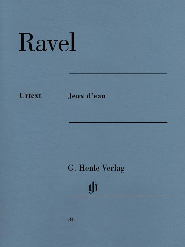 Jeux d\'eau - Ravel/Jost - Piano - Sheet Music
