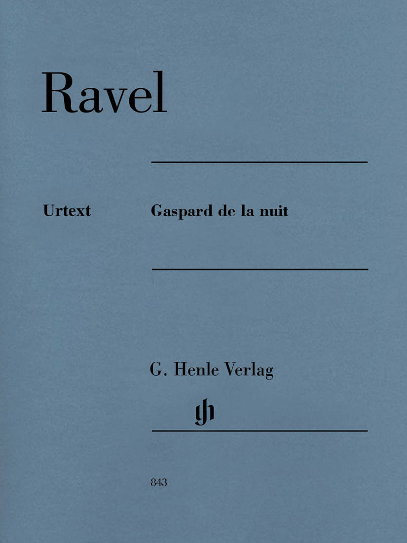Gaspard de la nuit - Ravel/Jost - Piano - Book