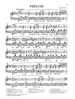 Prelude D flat major op. 28 no. 15 (Raindrop) - Chopin /Mullemann /Keller - Piano - Sheet Music