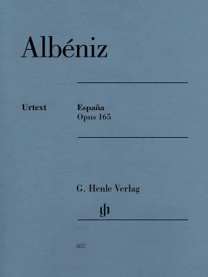 G. Henle Verlag - Espana op. 165 - Albeniz /Mullemann /Koenen - Piano - Sheet Music