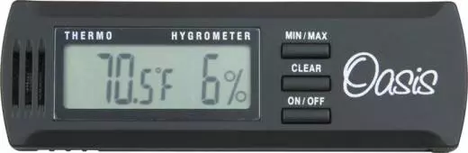 Digital Hygrometer w/ Case Clip