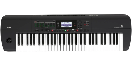 i3 61-Key Beginner Music Workstation - Matte Black