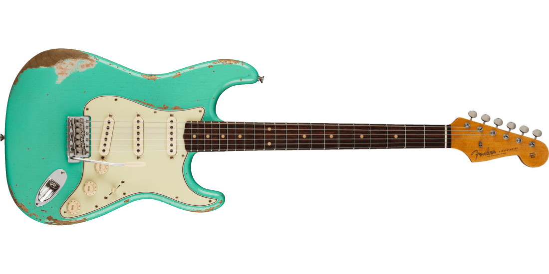 ギター Hard Relic Hand Wound PU 60s Strat Type Fender Custom Shop 1960 Stratocaster Heavy Relic With