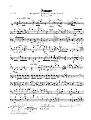 Violoncello Sonatas - Beethoven/Dufner/Geringas - Cello/Piano - Book