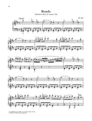 Rondo D major K. 485 - Mozart /Scheideler /Lampe - Piano - Sheet Music
