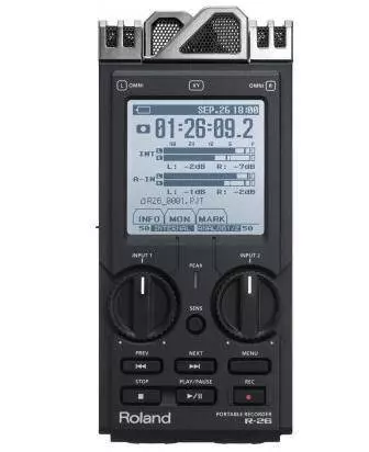 6-channel Digital Field Audio Recorder