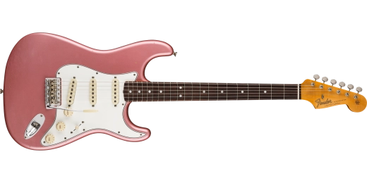 1964 Stratocaster Journeyman Relic - Faded Aged Burgundy Mist Metallic