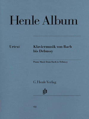 G. Henle Verlag - Henle Album: Piano Music from Bach to Debussy - Piano - Book