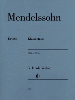 Piano Trios - Mendelssohn /Herttrich /Schilde - Violin/Cello/Piano - Parts Set