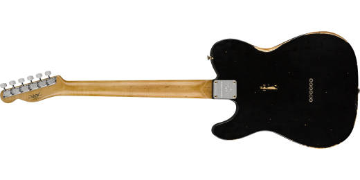 Limited Edition 70s Telecaster Custom Relic, Maple Fingerboard - Aged Black