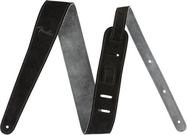 2\'\' Reversible Suede Strap - Black/Gray