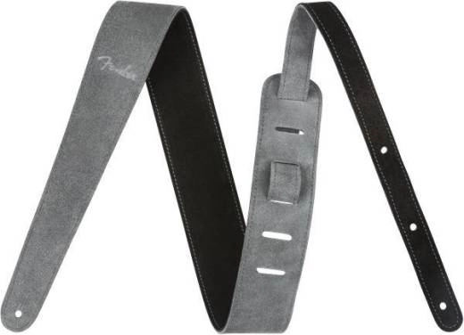 2\'\' Reversible Suede Strap - Black/Gray