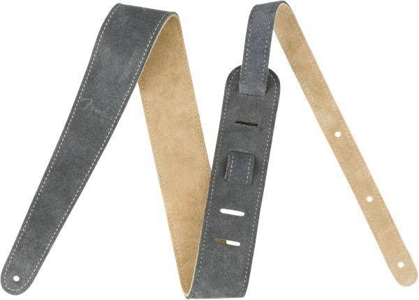 2\'\' Reversible Suede Strap - Gray/Tan