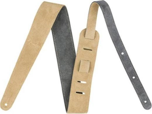 2\'\' Reversible Suede Strap - Gray/Tan